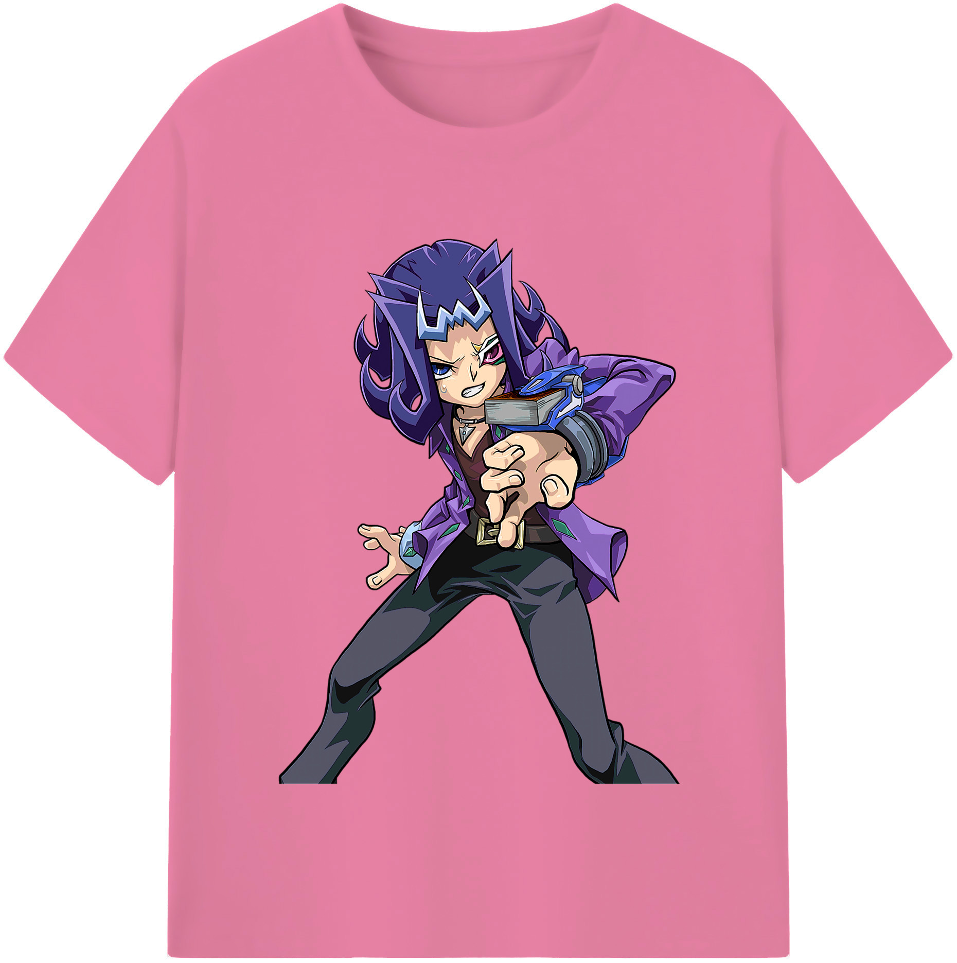 （画像用） 遊☆戯☆王 Yu-Gi-Oh! 綿100％半袖Tシャツ（フロントプリント）